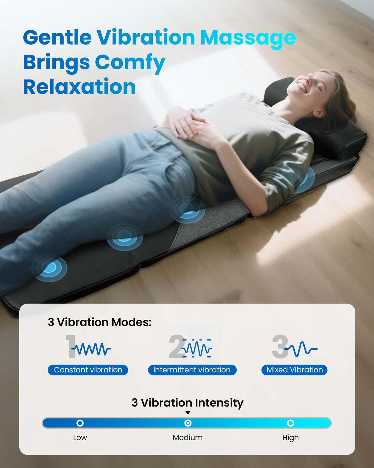 Graphene Heating Full Body Massage Mat with Heat L112