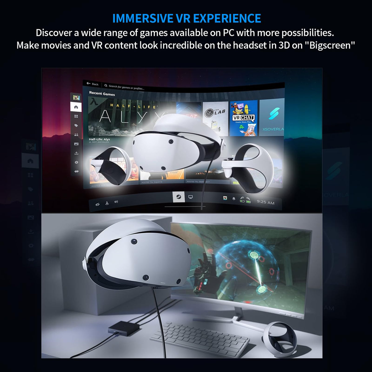 PSVR2 PC Adapter Accessories Kit U84680