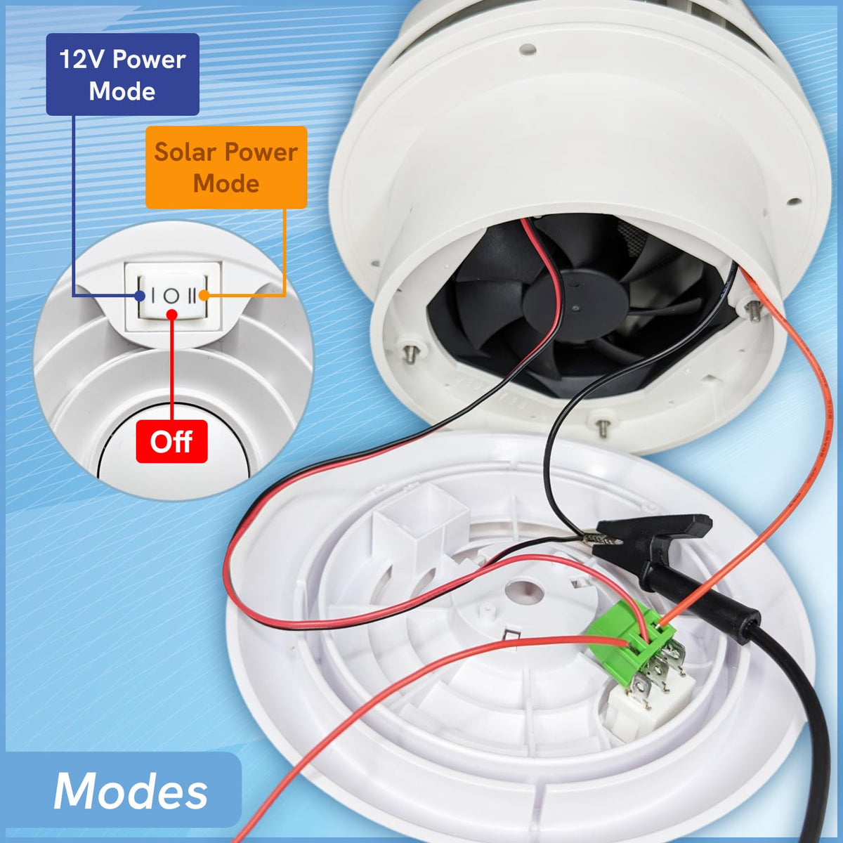 Solar Roof Vent Fan Q4276
