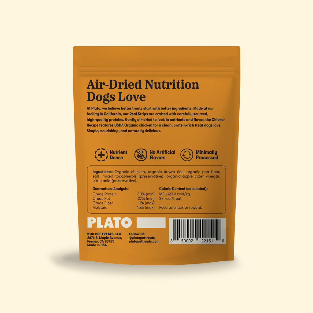 Organic Chicken Recipe Dog Treats, 18 oz M336912