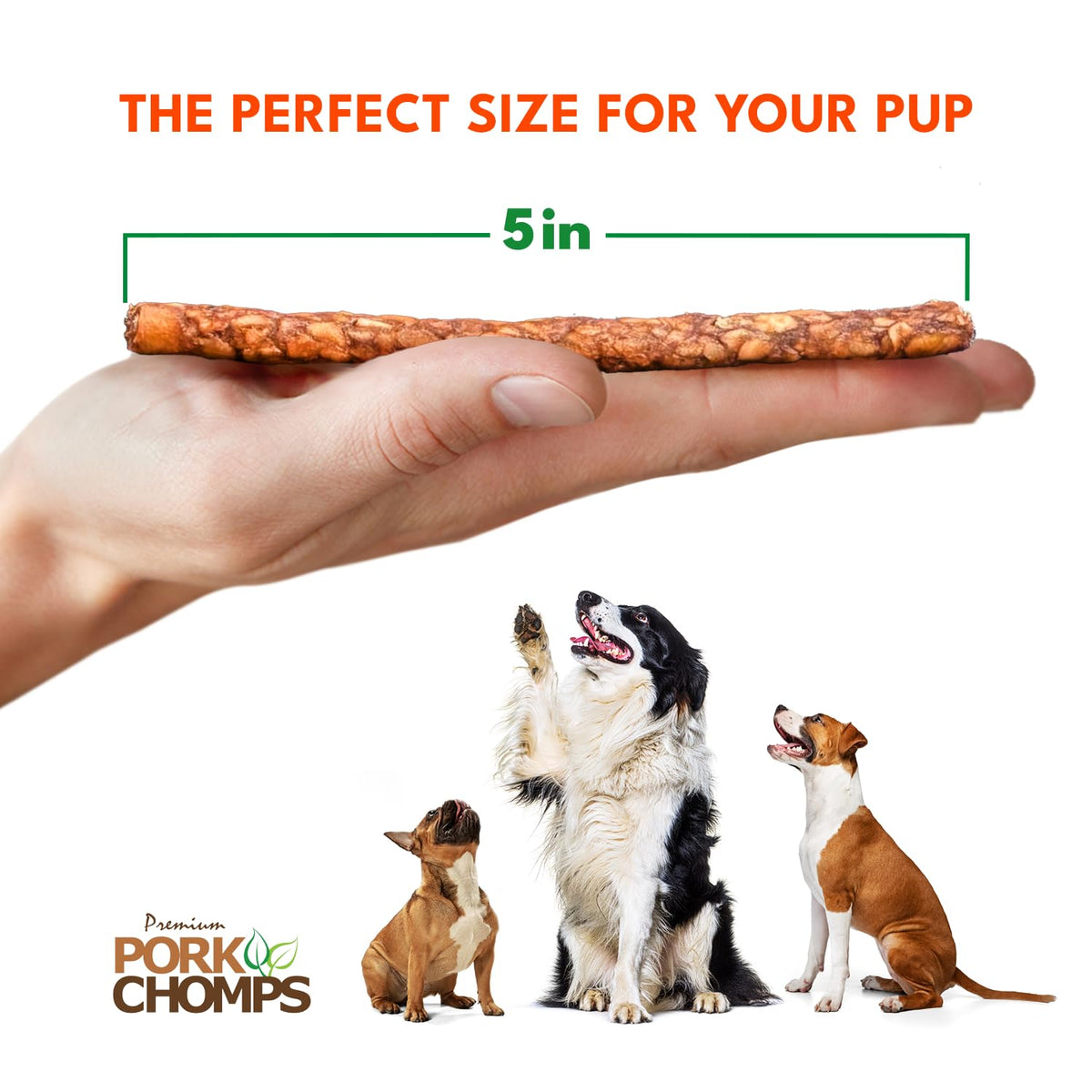Dog Chews 5 in Munchy Sticks 50 Count K871