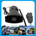 7 Tone Car Siren PA System Megaphone Speaker L143890