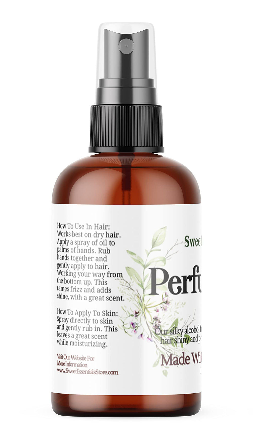 Vanilla Fragrance Oil Hair & Body Spray 4oz G993364