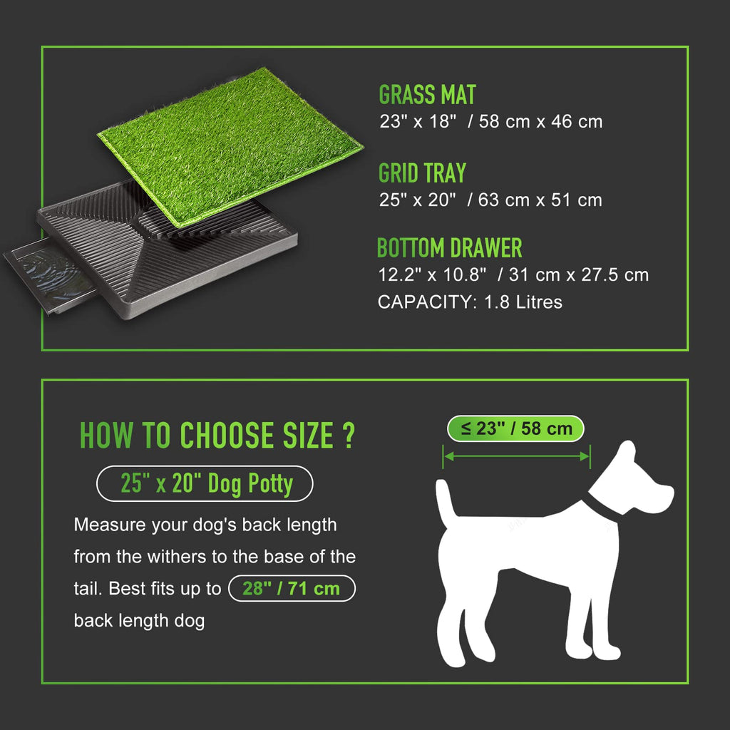 Dog Toilet Indoor Puppy Training Pad 25''x20'' N719