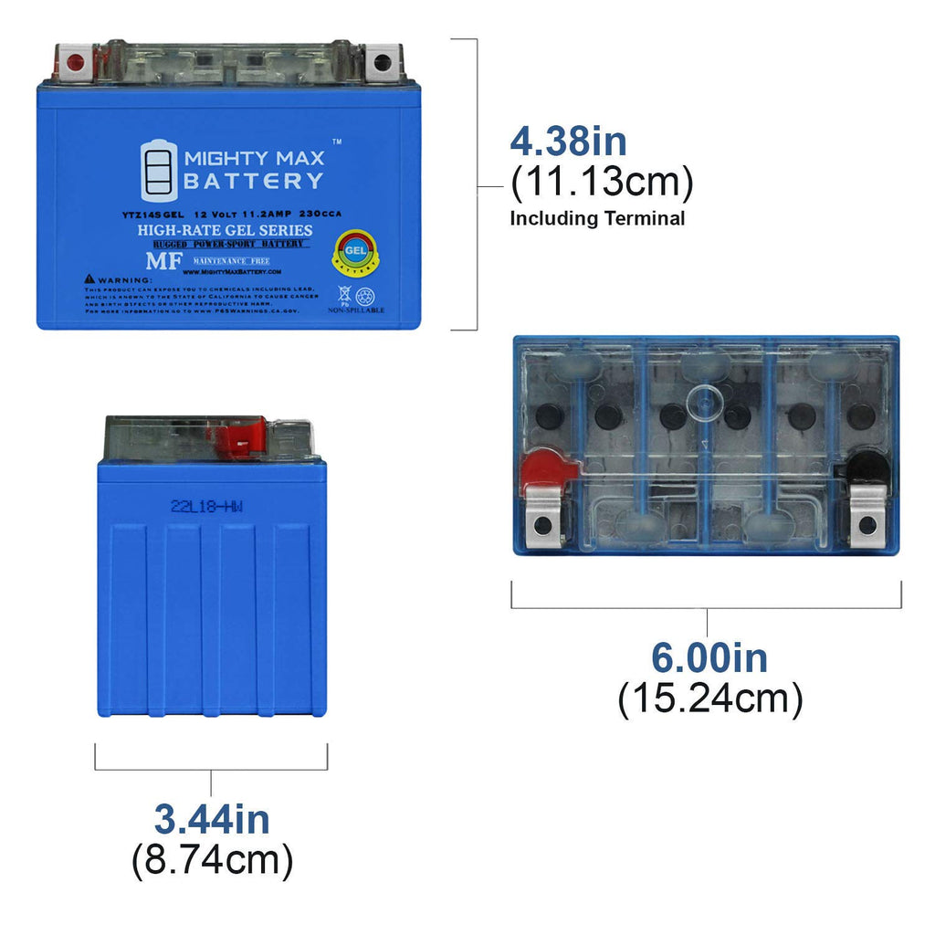 12V 11.2Ah GEL Battery E393