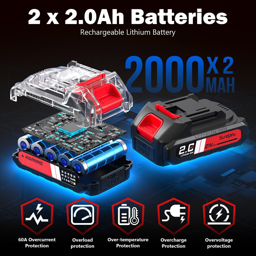 Brushless Cordless Drill Set L508