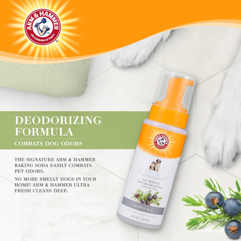 Waterless Dog Shampoo Foam 8 Fl Oz U743606