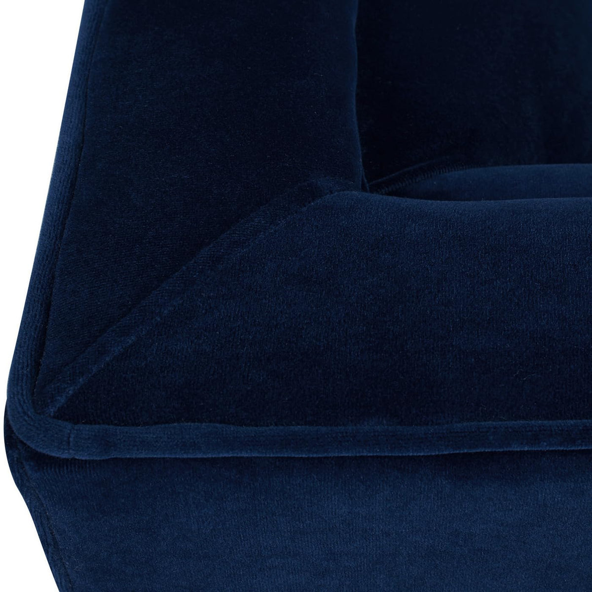 Navy Blue Velvet Tufted Sofa Z9932