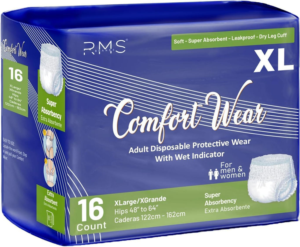 X-Large Disposable Incontinence Pull-Ups 16 Count C72593