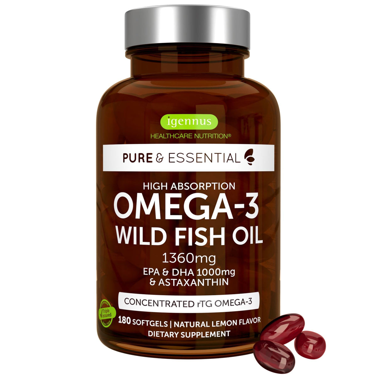 Wild Fish Oil 1360mg R4524