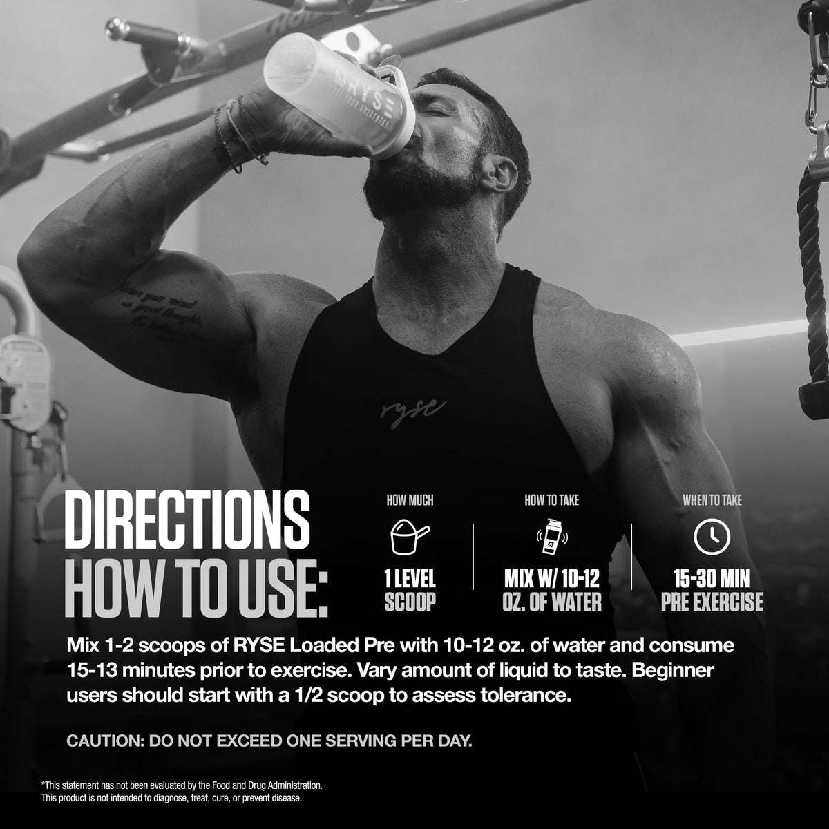 Pre Workout Powder Tropical Punch 300mg Caffeine 30 Servings G4880