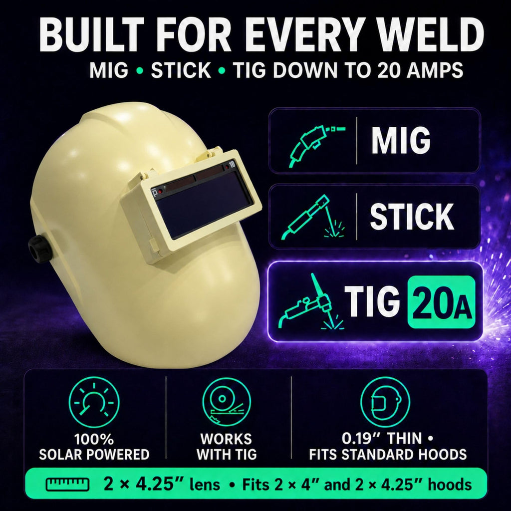 Blue Auto Darkening Welding Lens W96840