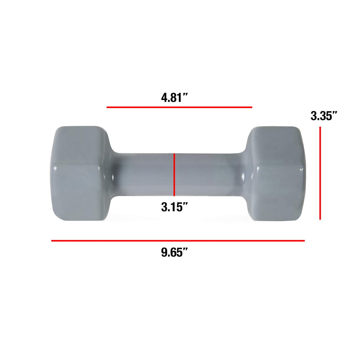 Vinyl Coated Dumbbell Y831