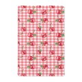 Cherry Buffalo Plaid Fitted Crib Sheet L7456