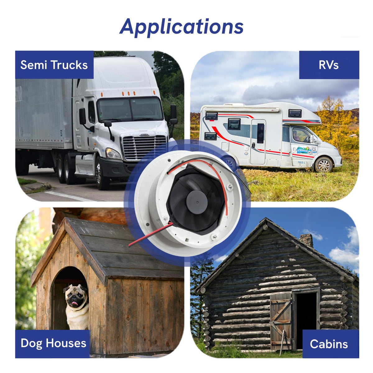Solar Roof Vent Fan Q4276