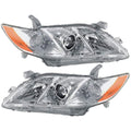 Toyota Camry Headlight Assembly Pair Driver and Passenger Side I7911