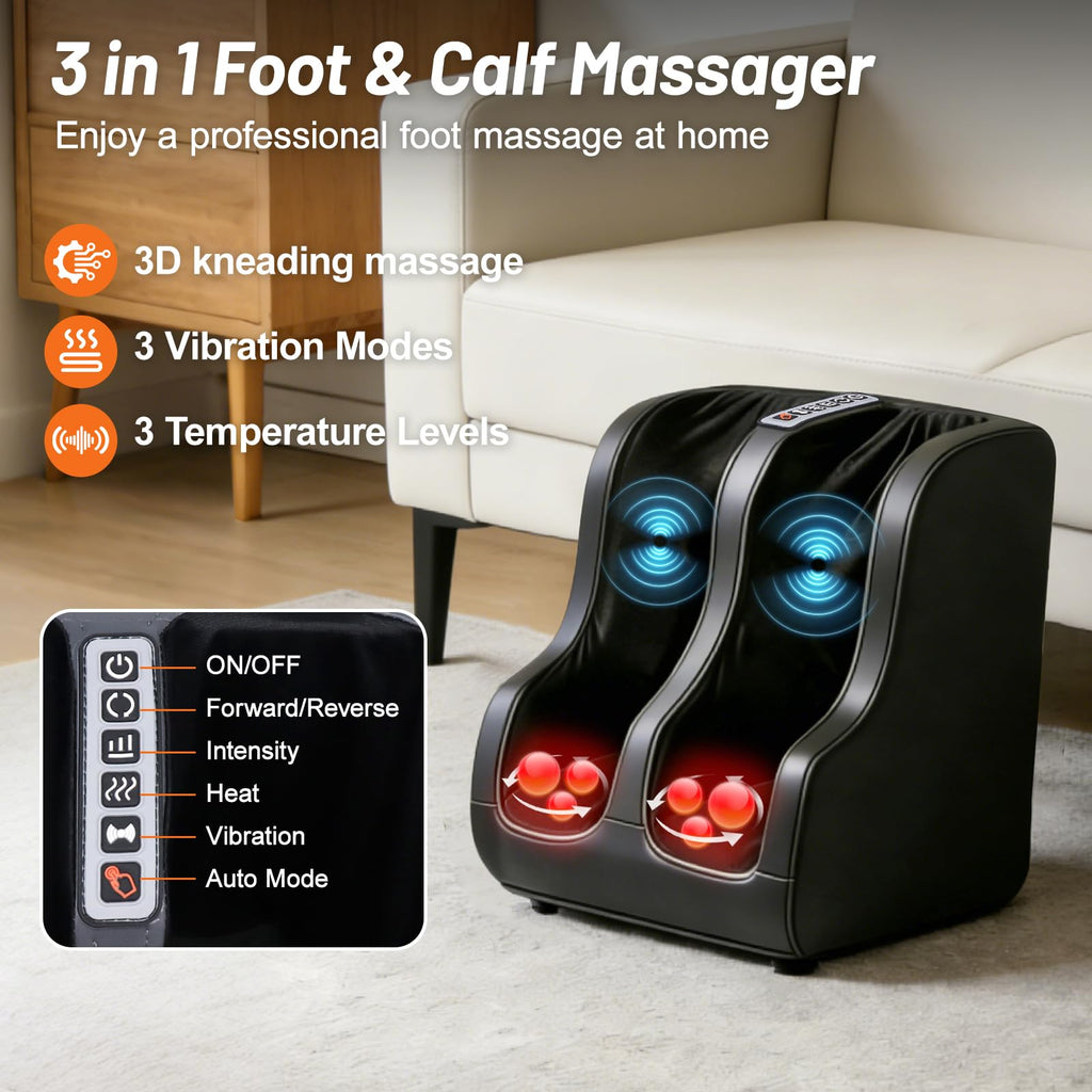 Full Body Massage Chair Pad with Neck Back Foot Shiatsu F288913