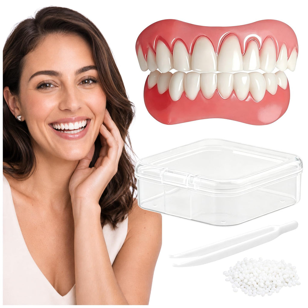 Moldable Silicone False Teeth Veneers Kit O453065