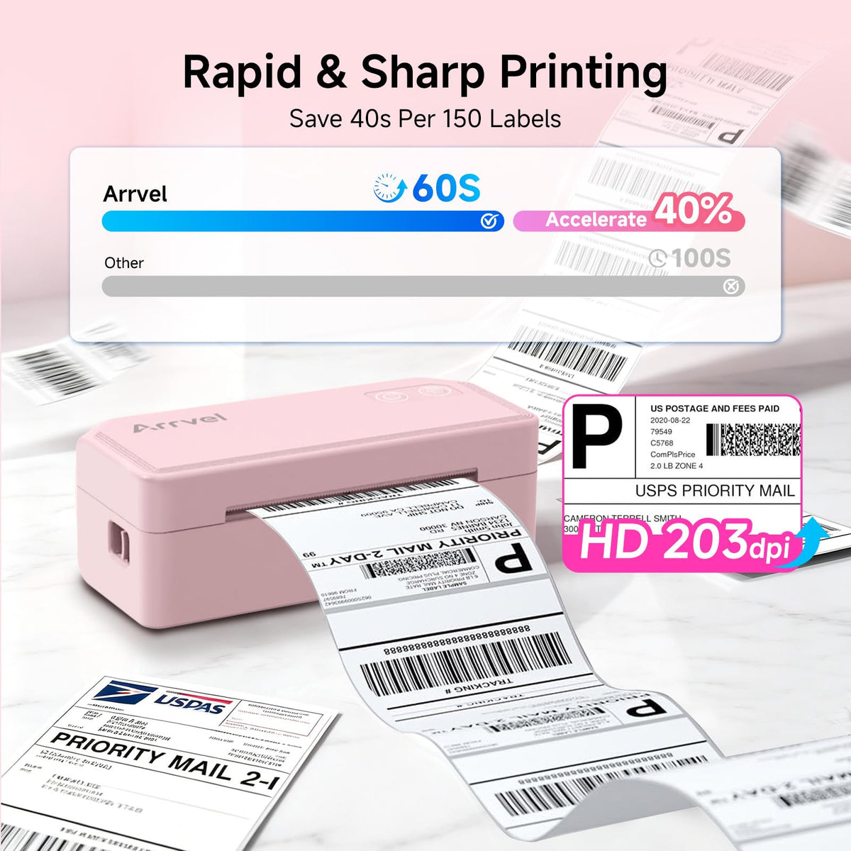 Bluetooth Thermal Label Printer U58018