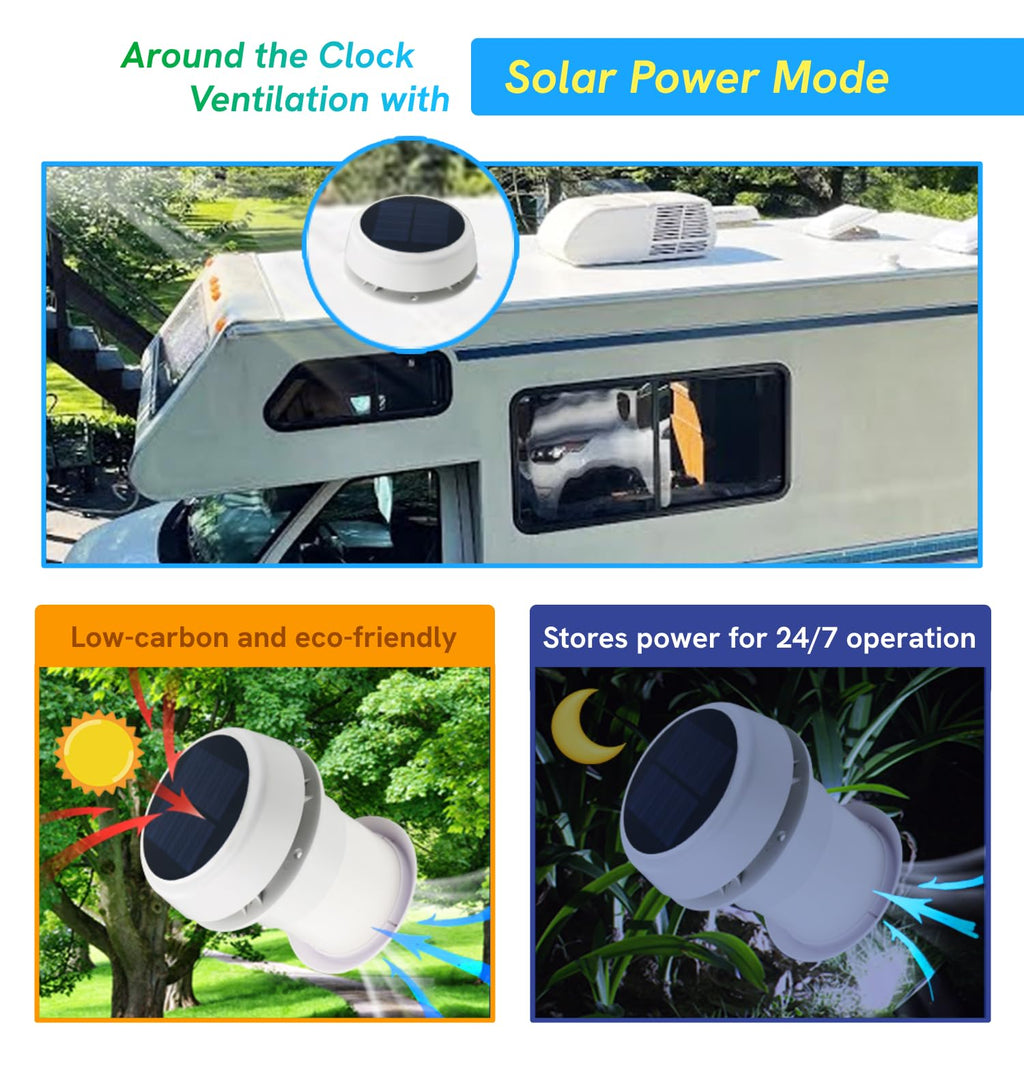 Solar Roof Vent Fan Q4276