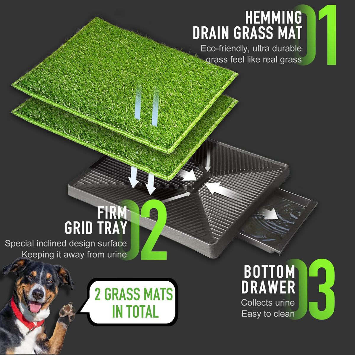 Dog Toilet Indoor Puppy Training Pad 25''x20'' N719