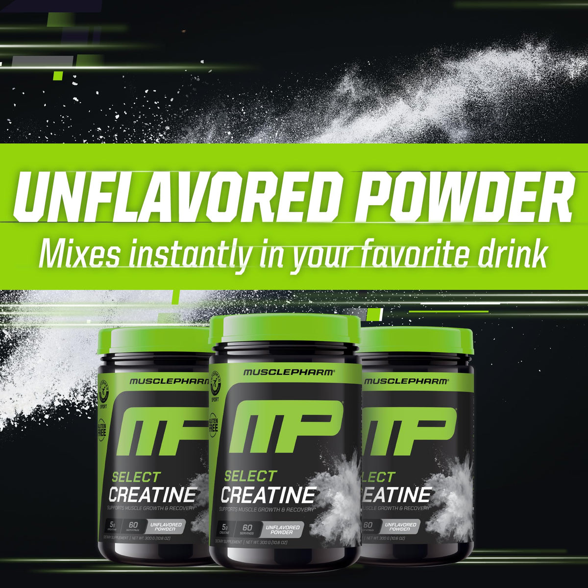 Creatine Monohydrate Powder 60 Servings M322
