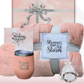 Pink Blanket & Tumbler P9561