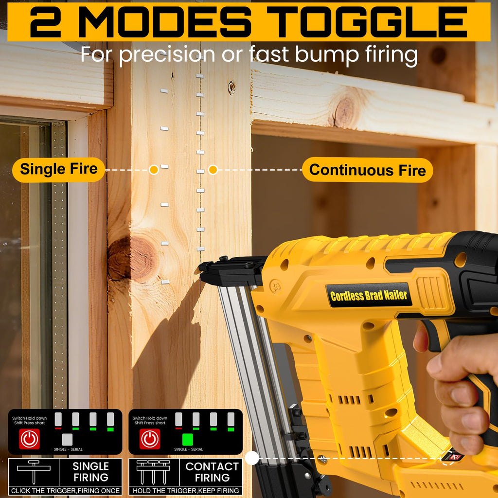 18 Gauge Cordless Brad Nailer & Staple Gun A4753
