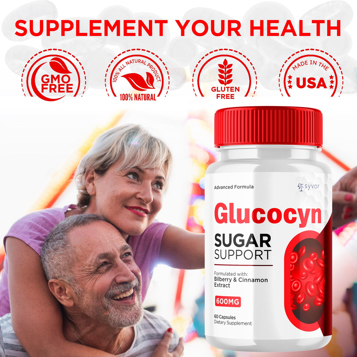 Glucocyn Capsules 300 Capsules W684137