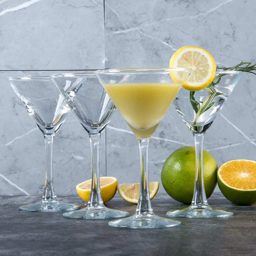 Clear Cocktail Glasses Set of 7, 6 Ounce H6414
