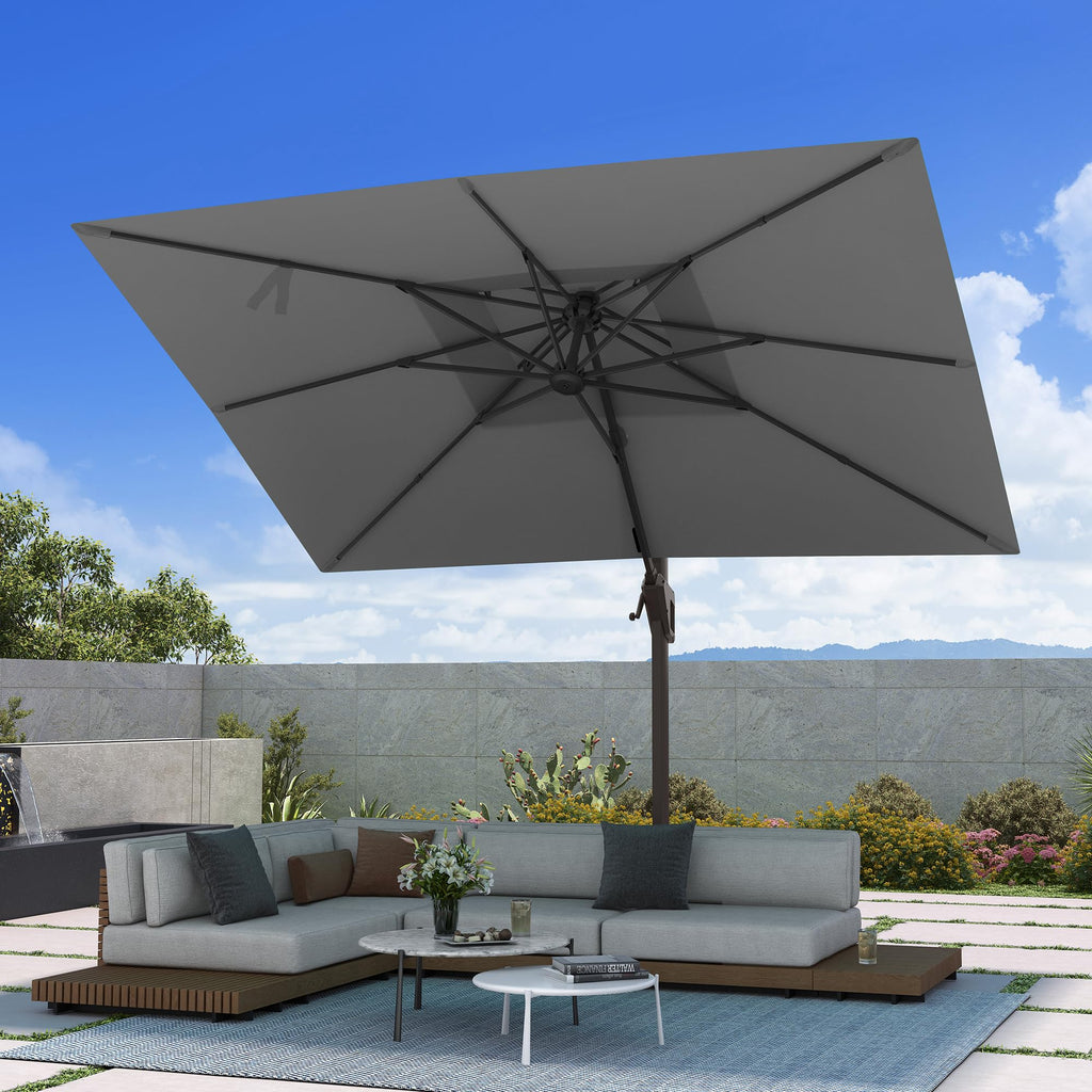 Cantilever Outdoor Patio Umbrella with Base B56112