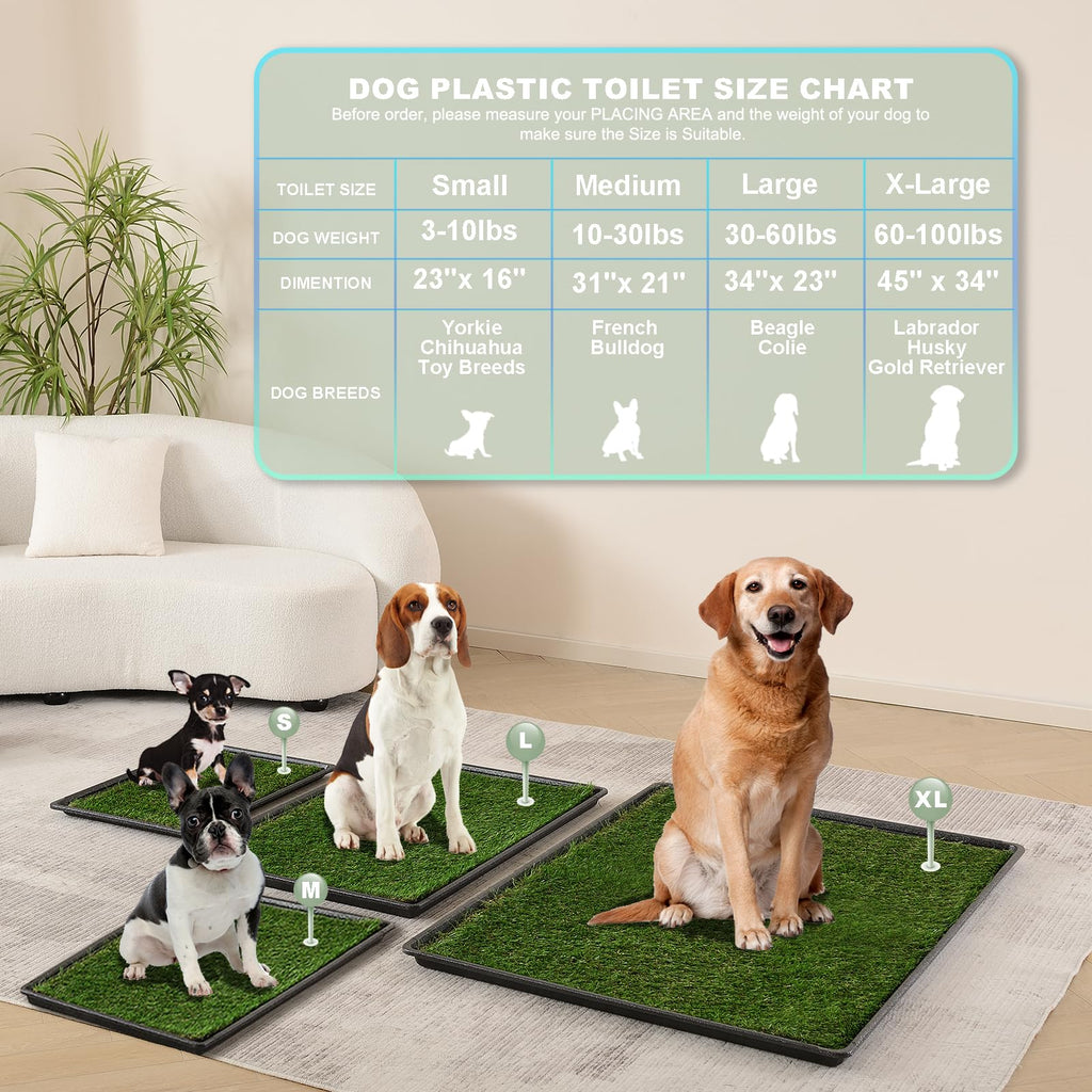 Dog Grass Pad with Tray A905316
