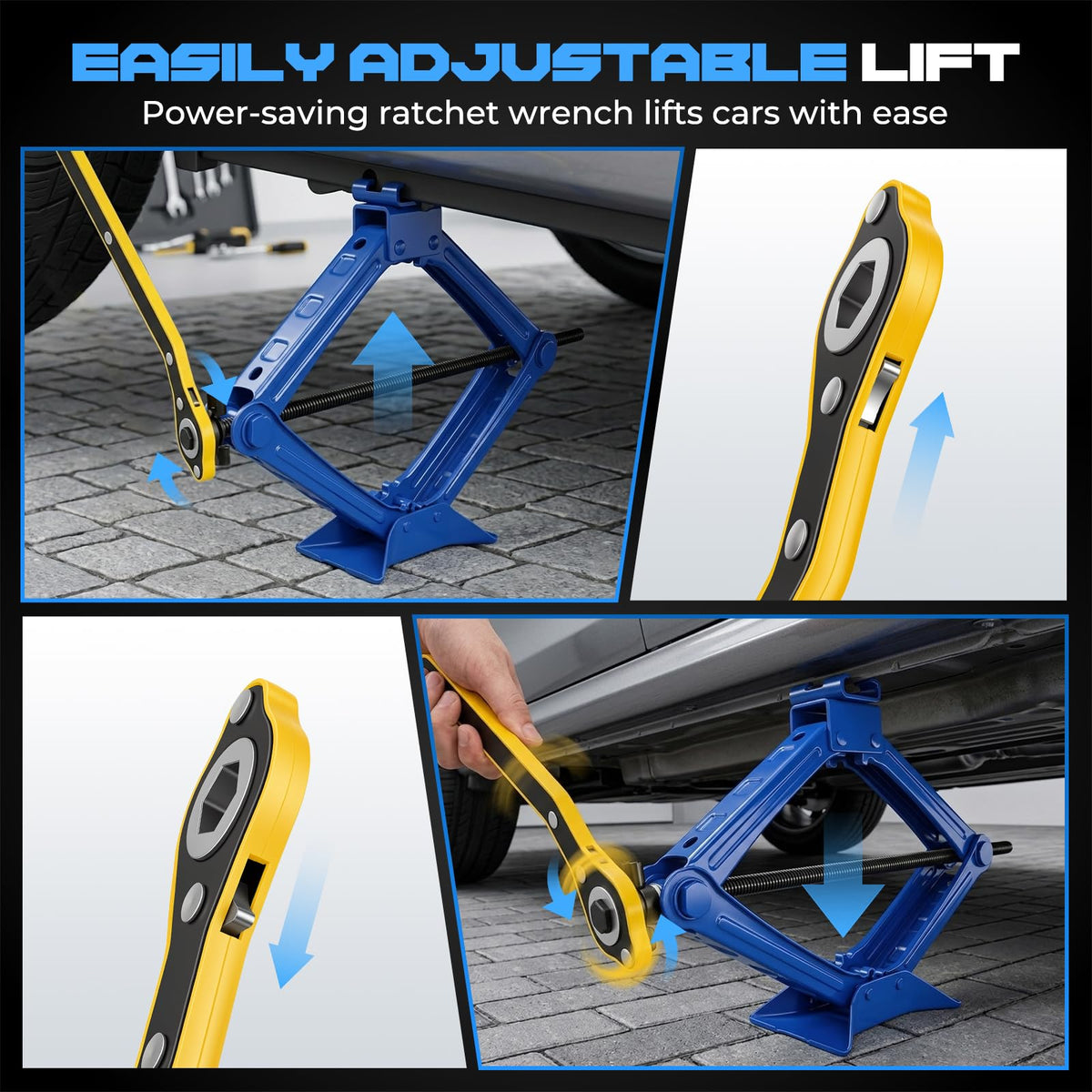 2 Ton Portable Scissor Car Jack N31249