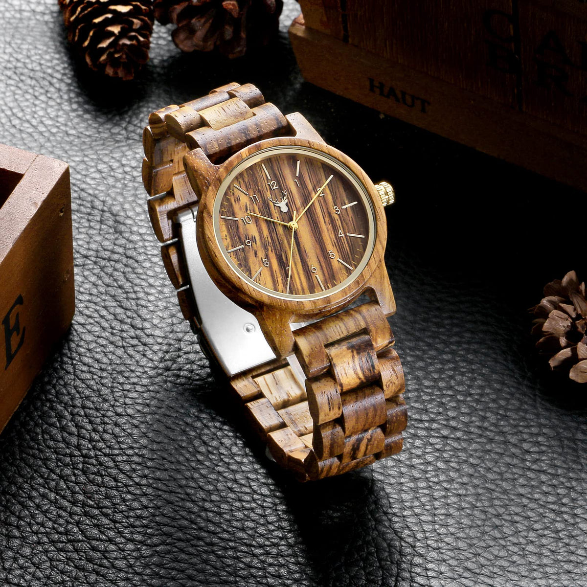 Natural Handmade Wood Watch G426