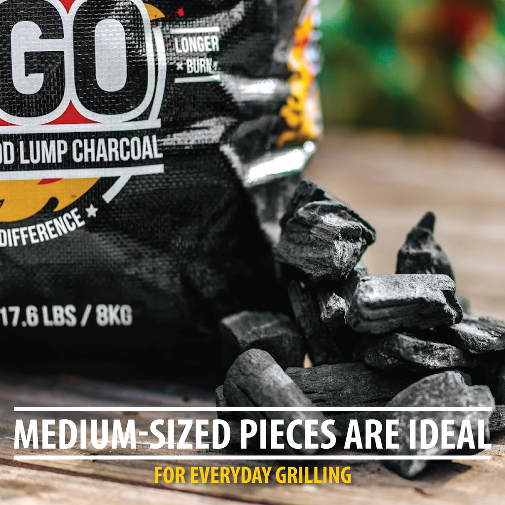 17.6 Pound 2-Pack Hardwood Lump Charcoal S23145