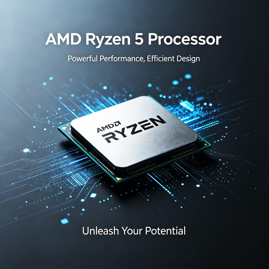 15.6" FHD Laptop, AMD Ryzen 5, 8GB RAM, 512GB SSD T983