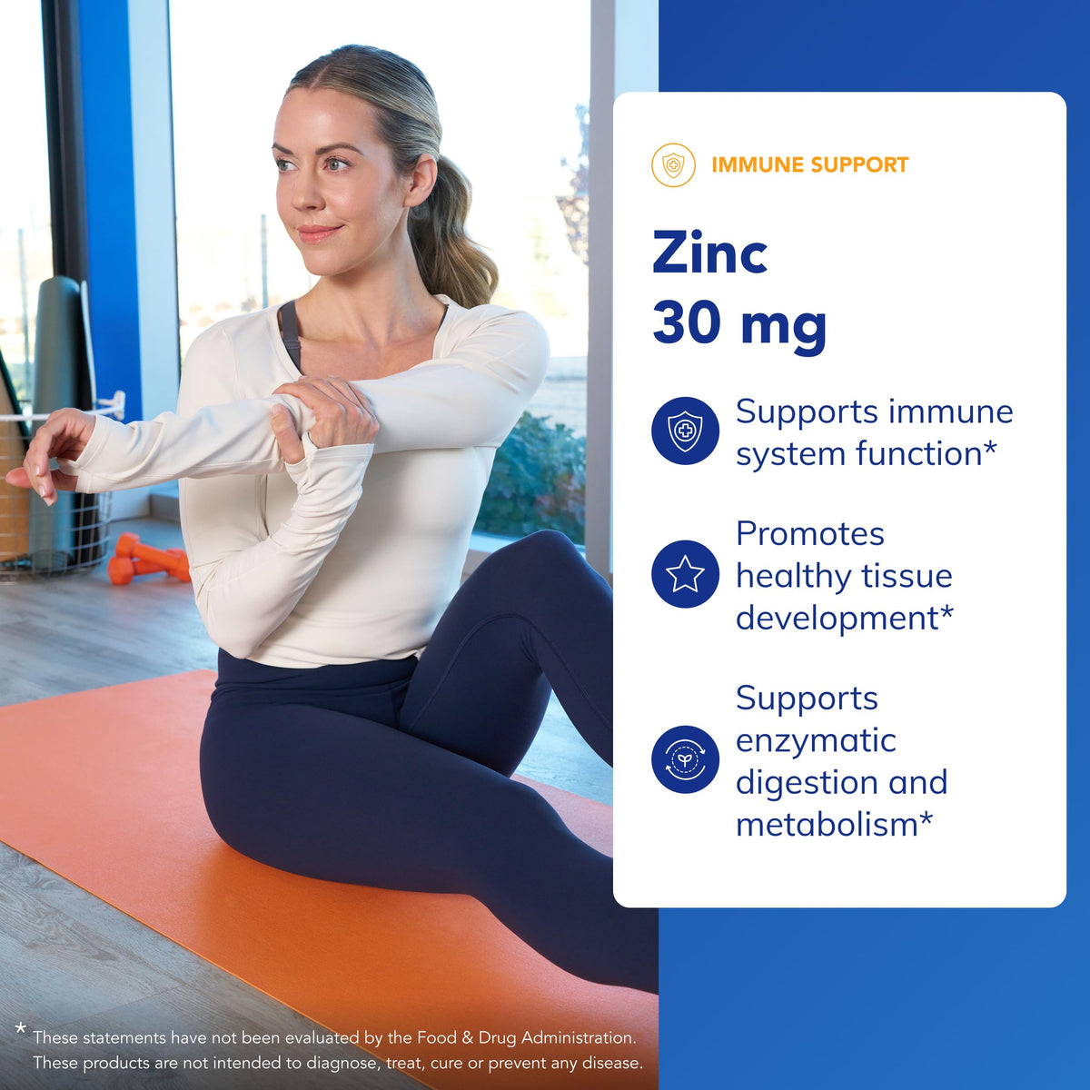 Zinc 30 mg, 60 Capsules E73961