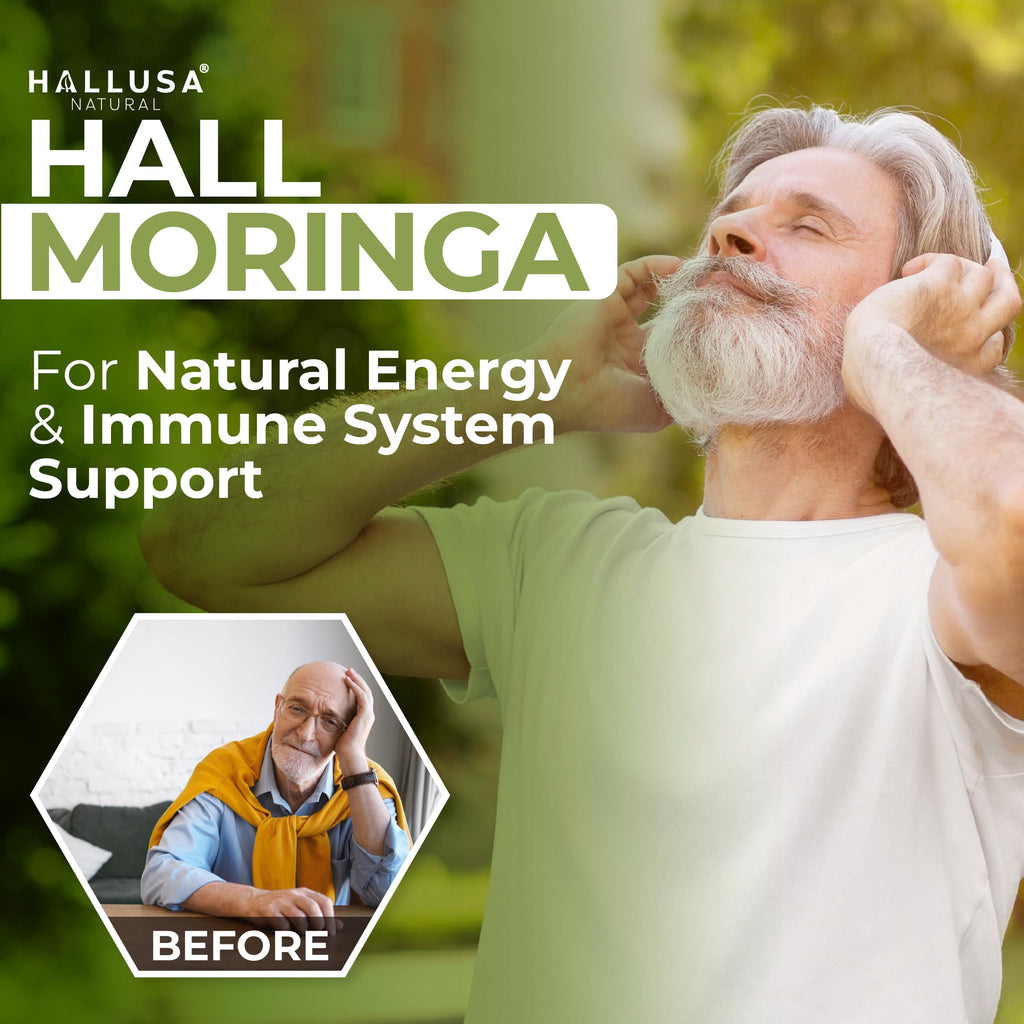 Moringa Oleifera Leaf 1000mg 60 Capsules E531787