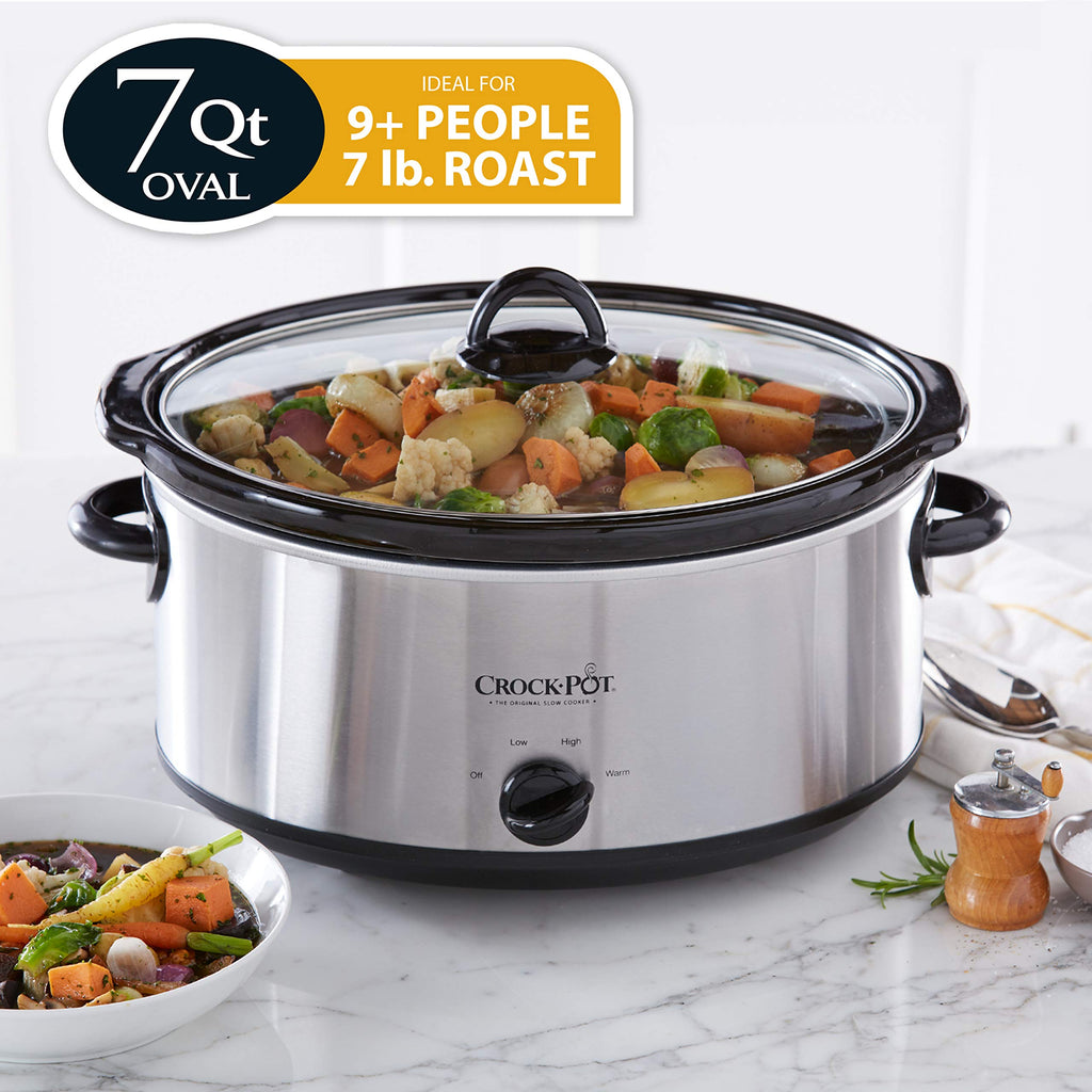 7 Quart and 2 Quart Manual Slow Cooker K108727