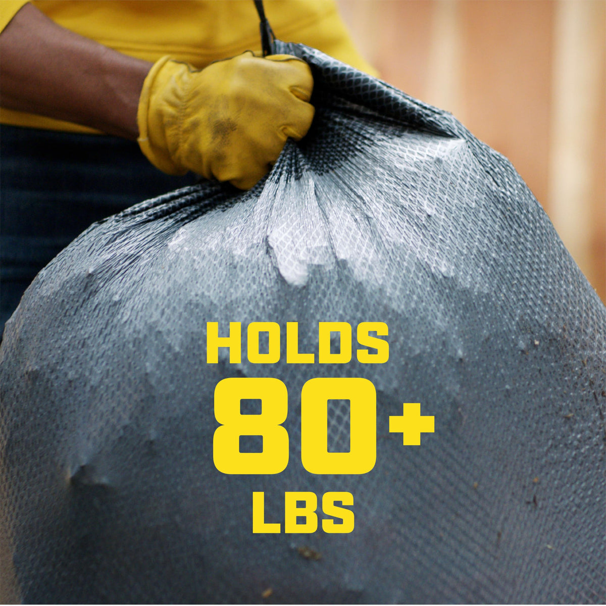 30 Gallon Unscented Heavy Duty Drawstring Trash Bags, 50 Count V63812