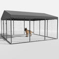 10x10x6 FT Heavy Duty Dog Kennel with Roof Q106
