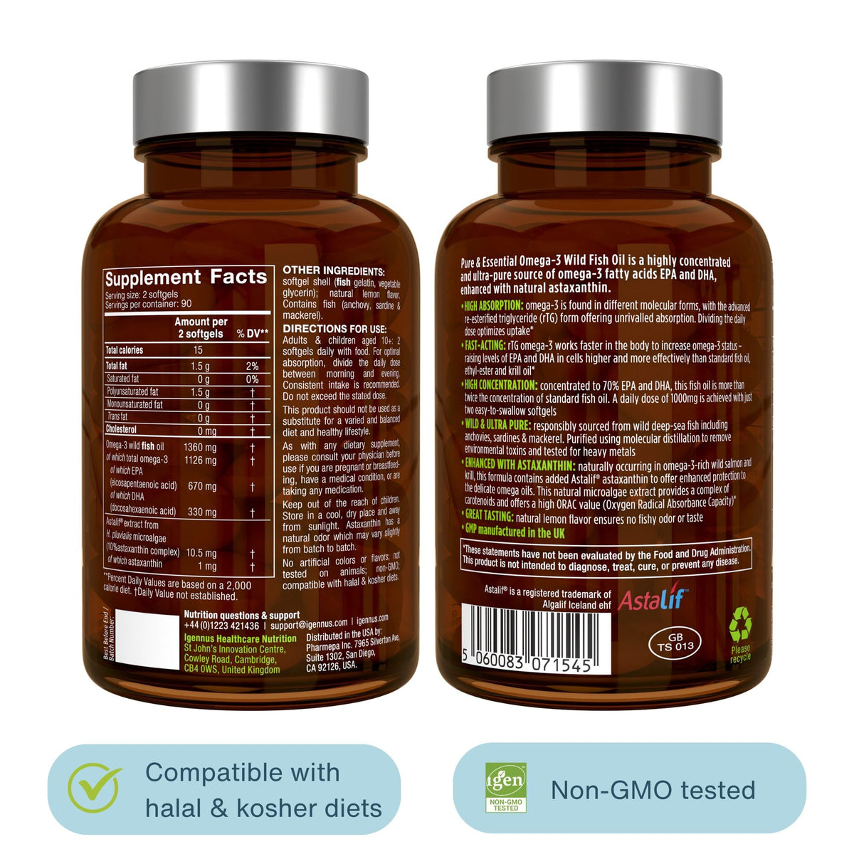 Wild Fish Oil 1360mg R4524