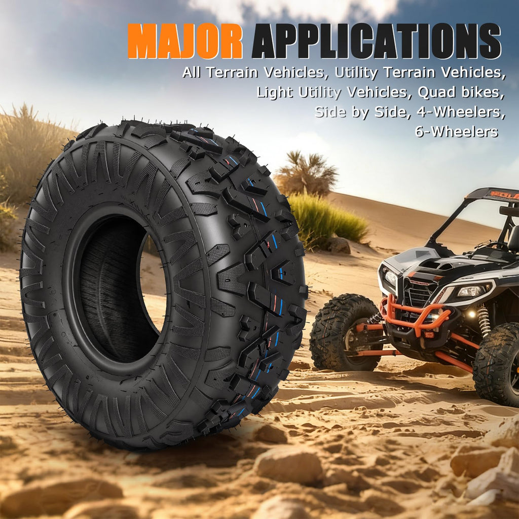 19x7-8 All-Terrain ATV/UTV Tires Set of 2 B672
