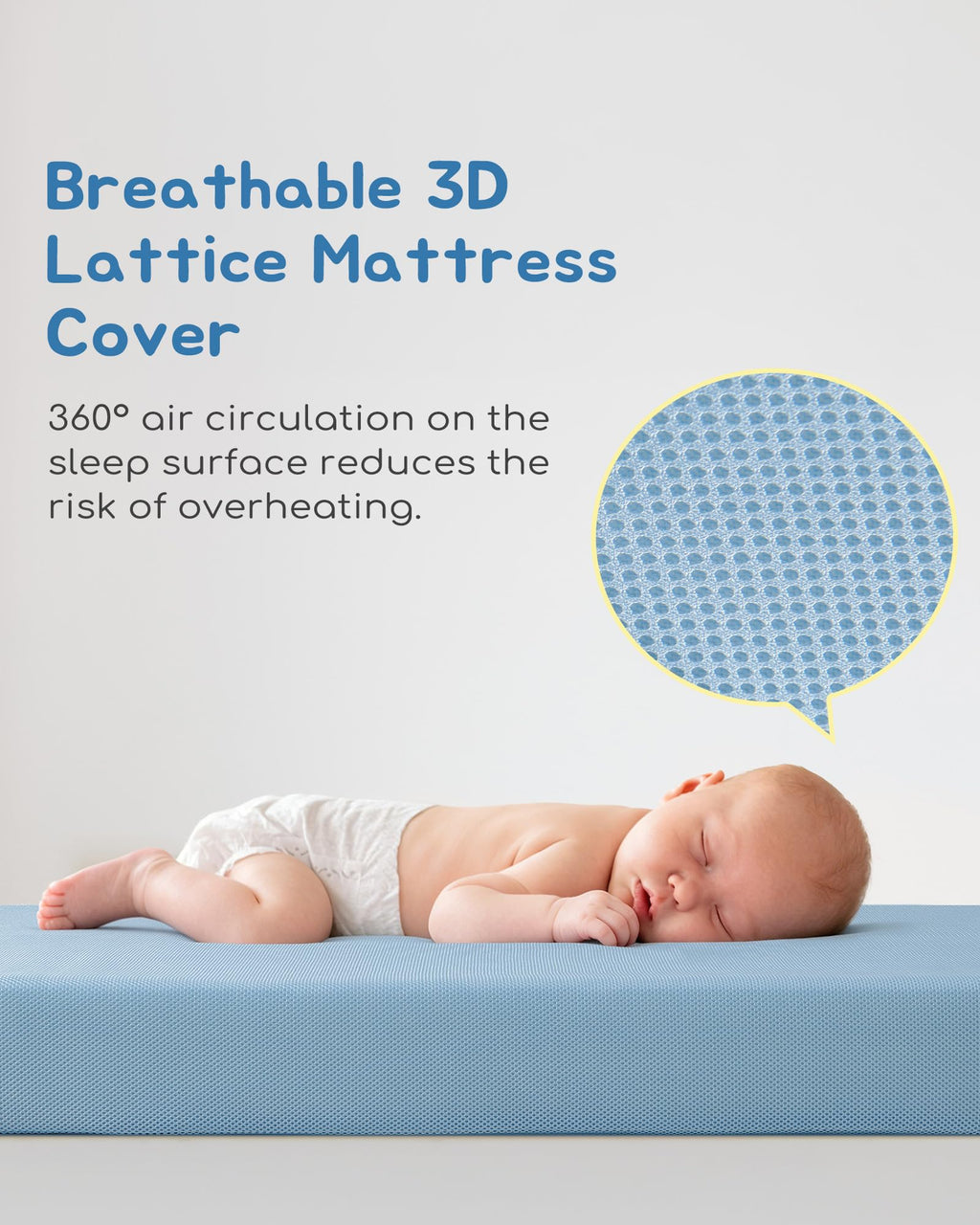 Breathable Waterproof Crib Mattress L78360