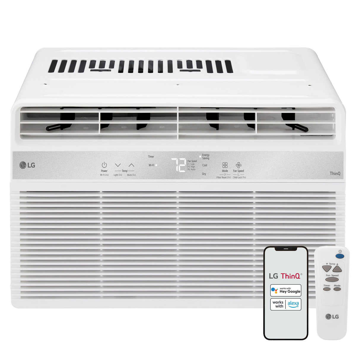 8000 BTU White Window Air Conditioner U547896
