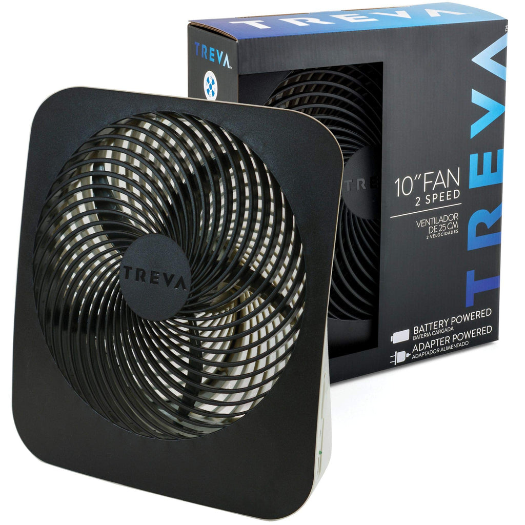 10-Inch Portable Battery Fan with 2 Cooling Speeds E231