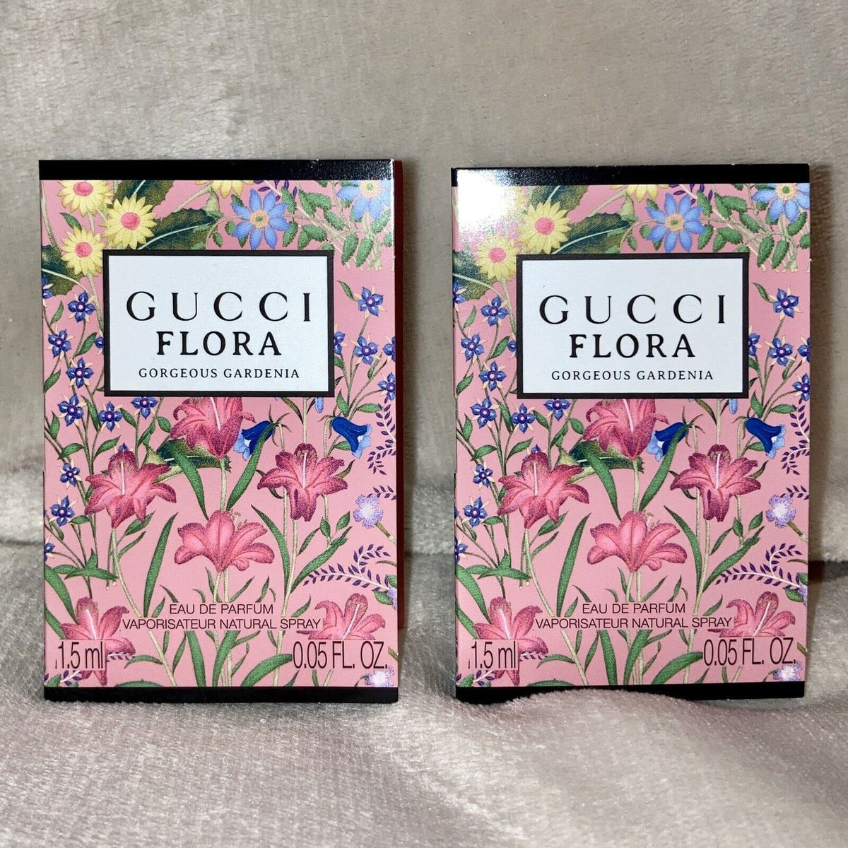 2x Eau De Parfum Sample Spray .05oz 1.5ml Each O36980