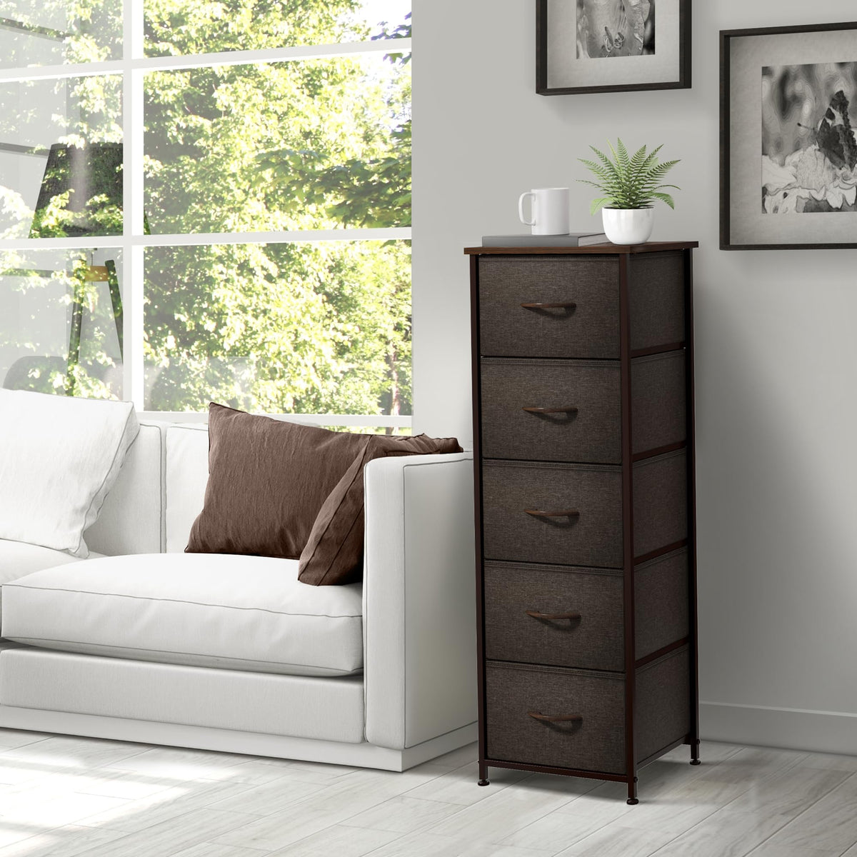 5 Drawer Nightstand J25866