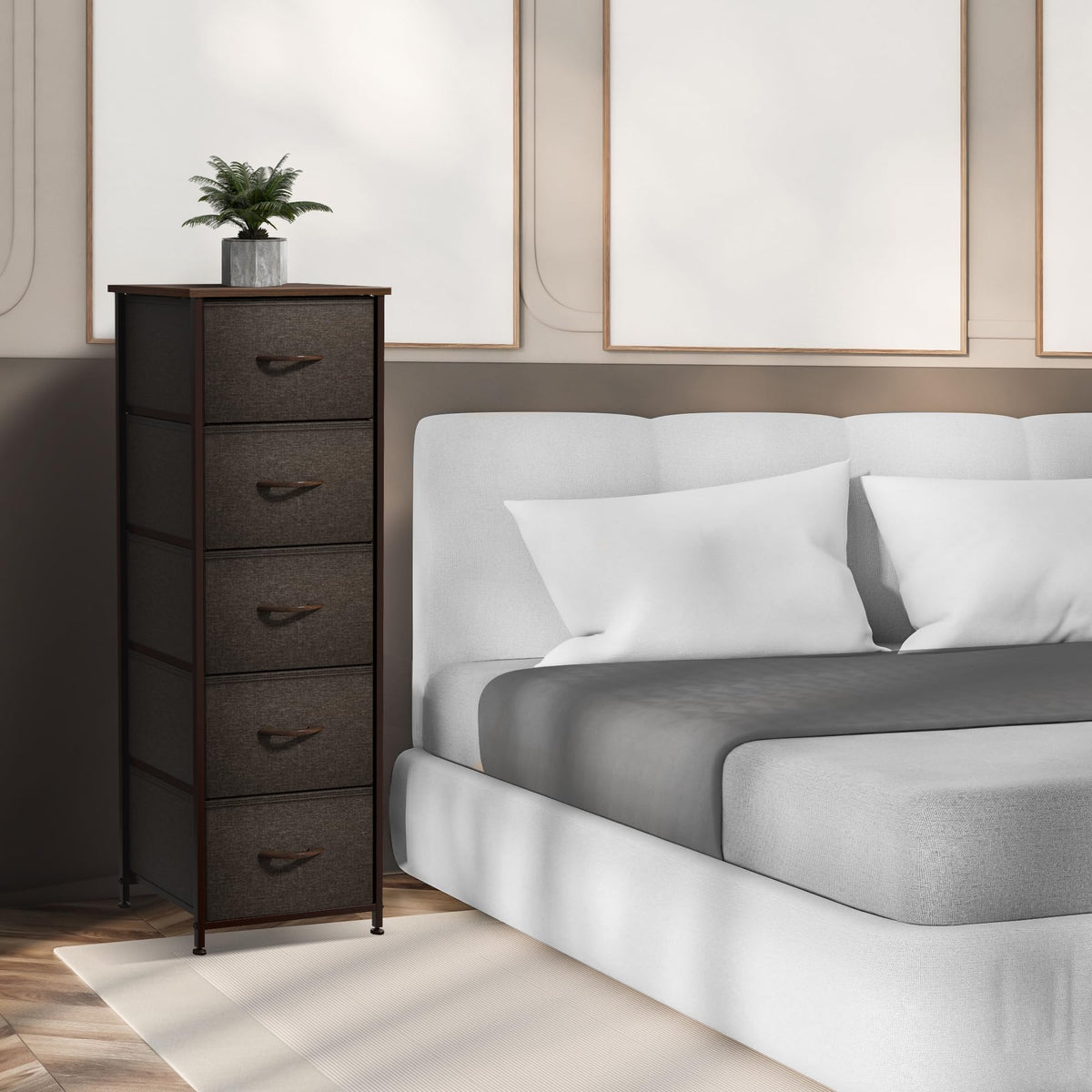 5 Drawer Nightstand J25866