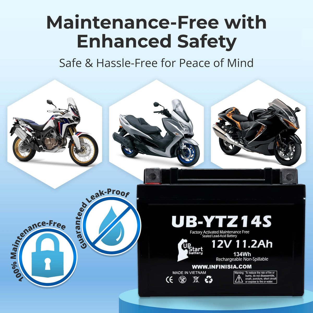 12V 11.2Ah Battery B849068